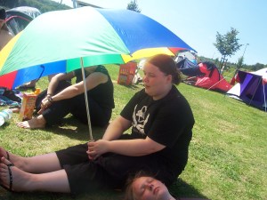 Ente gut beschirmt Ente gut beschirmt